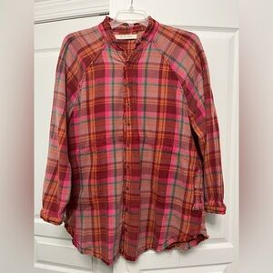 Free people. We the free flannel plaid shacket